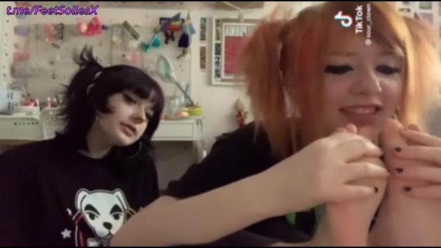 Cute goth girls feet soles tiktok Cute goth girls feet soles tiktok