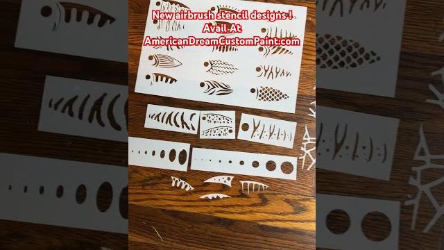 #stencil #airbrush custom paint templates new designs available at americandreamcustompaint.com #stencil #airbrush custom paint templates new designs available at americandreamcustompaint.com