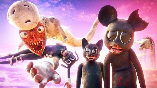 All creature fights by horror skunx! (cartoon cat, cartoon mouse, bridge worm & long horse) All creature fights by horror skunx! (cartoon cat, cartoon mouse, bridge worm & long horse)