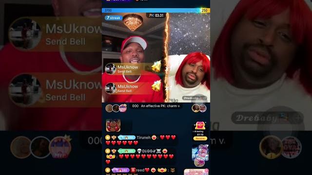 Darealsupa vs dre baby on bigo live Darealsupa vs dre baby on bigo live