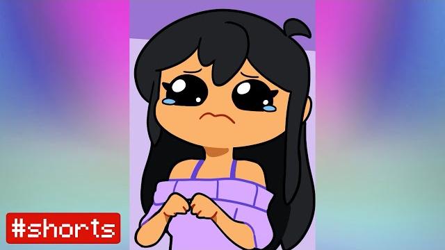 Aphmau is sad! #animated #shorts Aphmau is sad! #animated #shorts