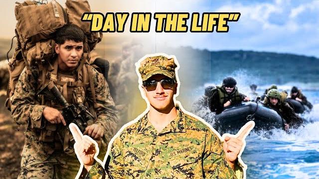 Day in the life of an infantry marine! Day in the life of an infantry marine!