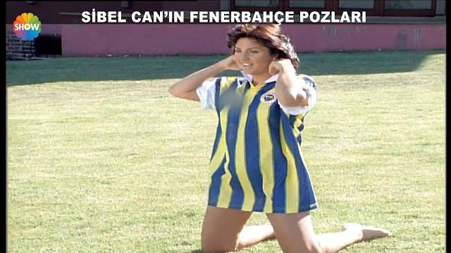 Sibel can, fenerbahçe için poz verdi (1997) Sibel can, fenerbahçe için poz verdi (1997)
