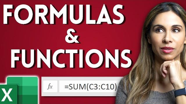 Excel formulas and functions you need to know! Excel formulas and functions you need to know!