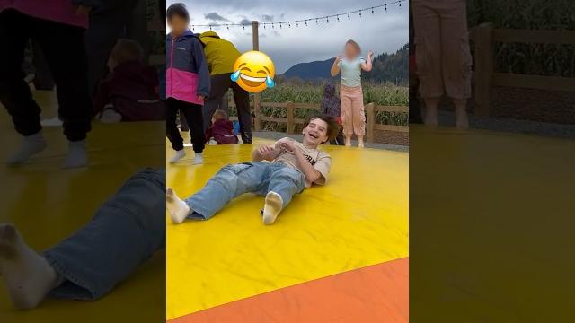 Mega bouncy pillow‼️the best‼️ #funny Mega bouncy pillow‼️the best‼️ #funny