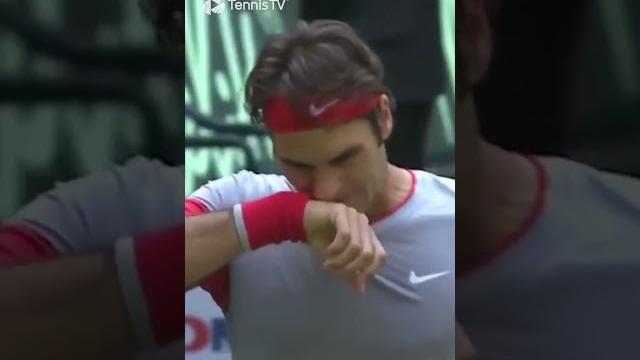 Federer didn't realise he won the match Federer didn't realise he won the match