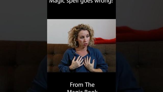 Magic spell goes wrong - scene from "the magic book" - body swap magical transformation mtf m2f Magic spell goes wrong - scene from "the magic book" - body swap magical transformation mtf m2f