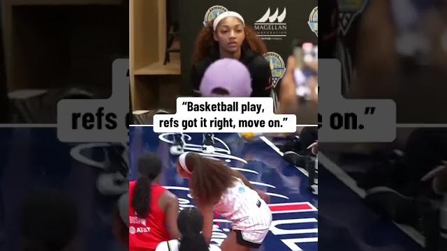 Angel reese on caitlin clark’s flagrant foul Angel reese on caitlin clark’s flagrant foul