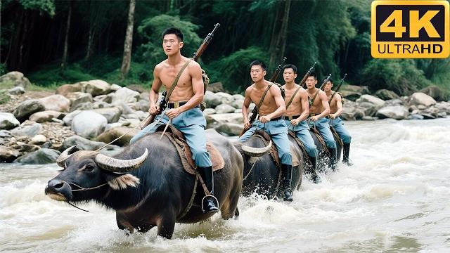 中國獵人騎水牛過江,前後包抄直接端掉日軍老巢! 抗日 | kung fu | 2025動作大片 中國獵人騎水牛過江,前後包抄直接端掉日軍老巢! 抗日 | kung fu | 2025動作大片