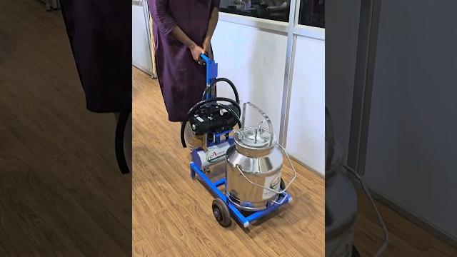Amazing portable milking machine Amazing portable milking machine