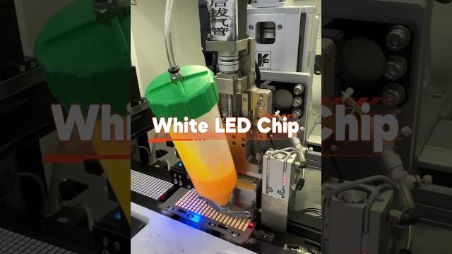 White led chip production | ledestar led #shorts White led chip production | ledestar led #shorts