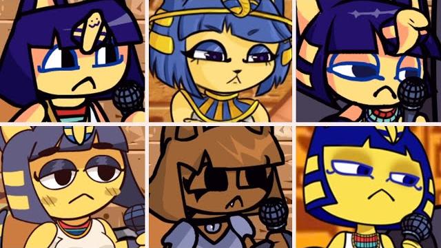 Friday night funkin' - camel but everytime it's ankha turn a different skin mod is used Friday night funkin' - camel but everytime it's ankha turn a different skin mod is used