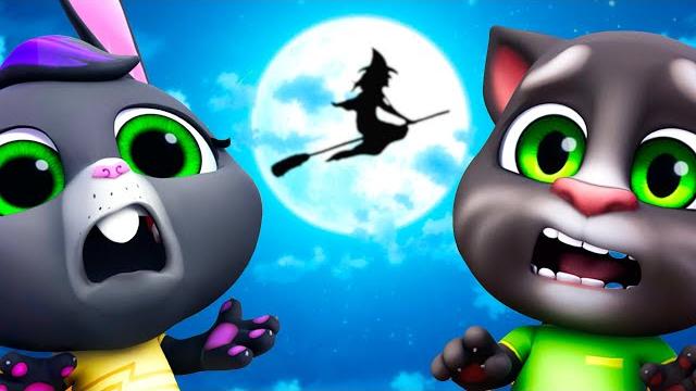 Talking tom çok tatlı hayaletler — korkunç komik karikatürler derleme super toons tv animasyon Talking tom çok tatlı hayaletler — korkunç komik karikatürler derleme super toons tv animasyon