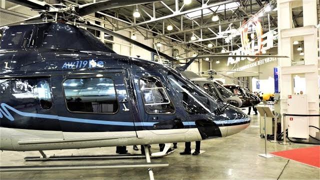 Agusta westland aw 119 helirussia 2017 4k Agusta westland aw 119 helirussia 2017 4k