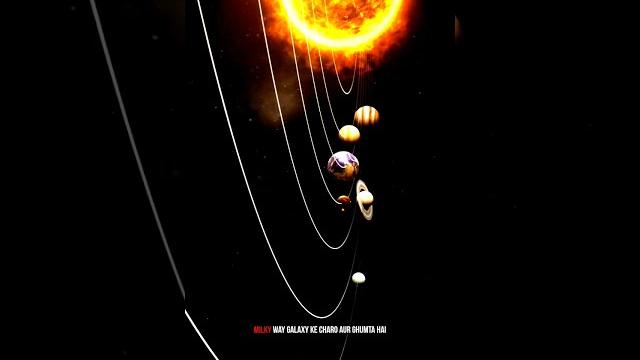 Does the sun have an orbit? || suraj kiska chakkar lagata hai? || #sun #space #shorts #unknown Does the sun have an orbit? || suraj kiska chakkar lagata hai? || #sun #space #shorts #unknown