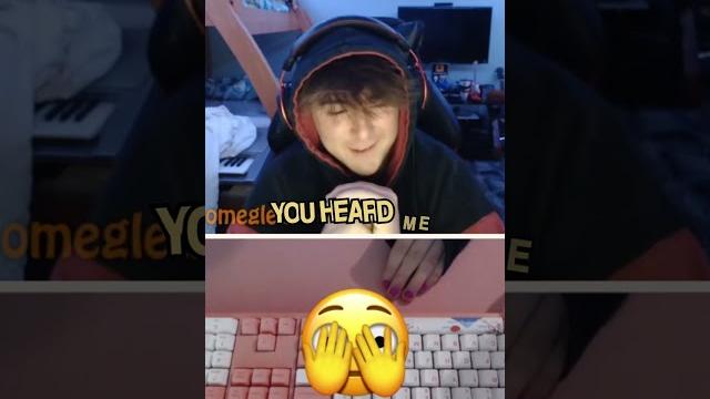 Girl voice trolling a thirsty guy on omegle... Girl voice trolling a thirsty guy on omegle...