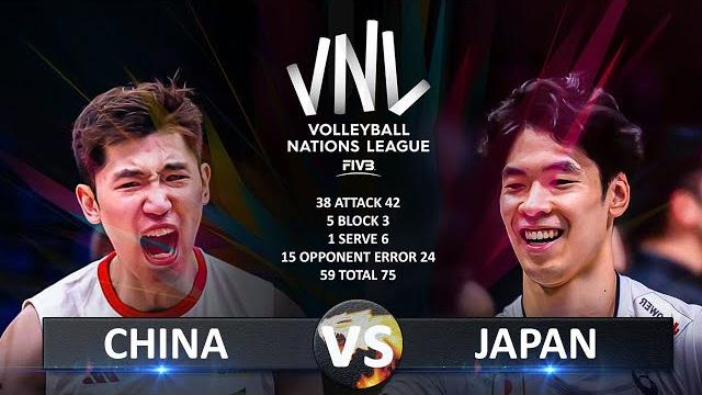 China vs japan | men's vnl 2025 China vs japan | men's vnl 2025