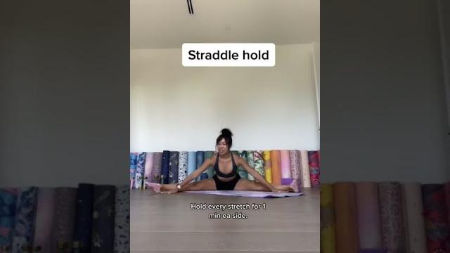 Do these 6 stretches for splits Do these 6 stretches for splits