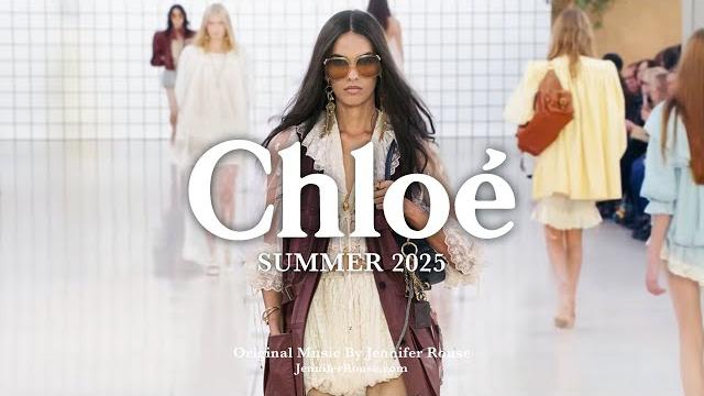 Chloe summer 2025 runway show - original music by jennifer rouse #luxuryfashion #runwayshow Chloe summer 2025 runway show - original music by jennifer rouse #luxuryfashion #runwayshow