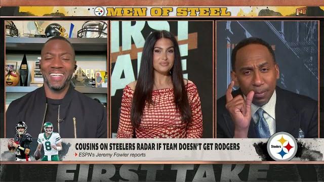Stephen a. isn't buying kirk cousins as a good backup plan for the steelers | first take Stephen a. isn't buying kirk cousins as a good backup plan for the steelers | first take