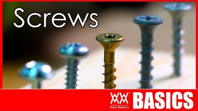 What kind of screw should i use? woodworking basics What kind of screw should i use? woodworking basics