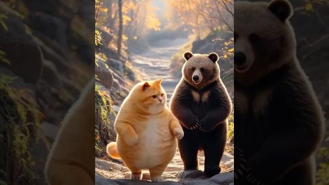 Ahoneyeater cat and bear #ai #aiartmodellookbook #anime #cat #glamour #ml #avengers #funnycats #cat Ahoneyeater cat and bear #ai #aiartmodellookbook #anime #cat #glamour #ml #avengers #funnycats #cat