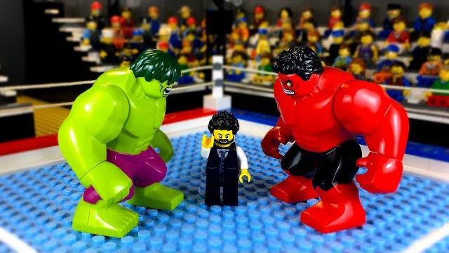Халк против красного халка lego мультик про халка Халк против красного халка lego мультик про халка