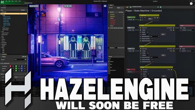 The hazel engine will soon be free! The hazel engine will soon be free!