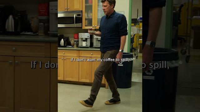 Dune science: sandwalk with coffee to avoid spilling! Dune science: sandwalk with coffee to avoid spilling!