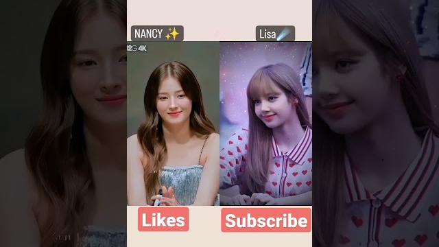 Nancy and lisa cute moment #lisa #nancy Nancy and lisa cute moment #lisa #nancy