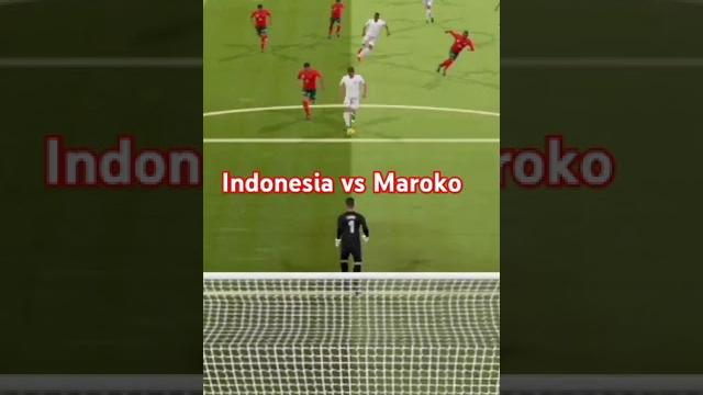 Indonesia vs maroko Indonesia vs maroko