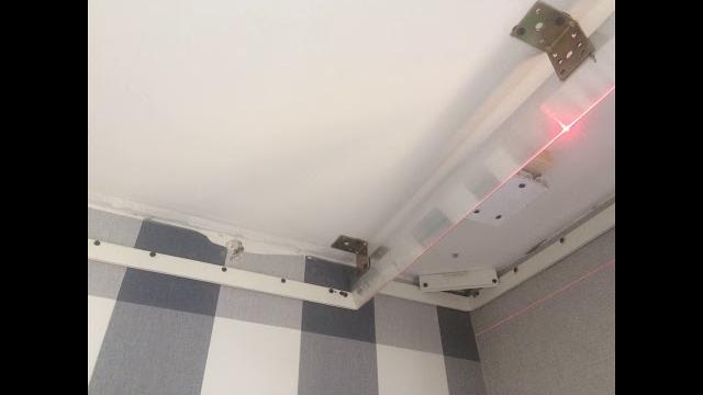 Монтаж профиля ниша для натяжных потолков Монтаж профиля ниша для натяжных потолков