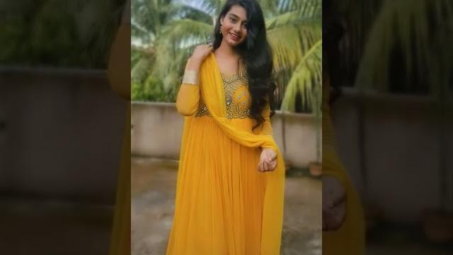 Simple anarkali dress poses #shorts Simple anarkali dress poses #shorts