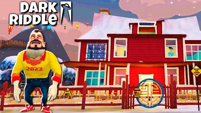 Сосед в китае! новые скины новое оружие и китайская стена в обновлении игры dark riddle Сосед в китае! новые скины новое оружие и китайская стена в обновлении игры dark riddle