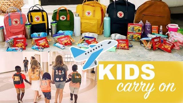 What to pack: kids carry on || flying with 7 kids! What to pack: kids carry on || flying with 7 kids!