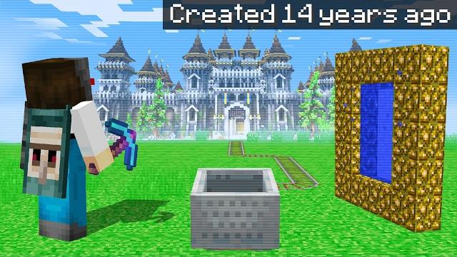 I found my minecraft world from 14 years ago I found my minecraft world from 14 years ago