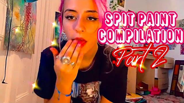 Asmr ultimate spit paint compilation part 2 !!! Asmr ultimate spit paint compilation part 2 !!!
