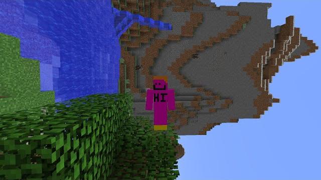Minecraft, but sideways Minecraft, but sideways