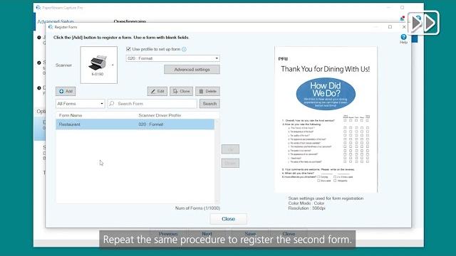 Ricoh fi/sp series - how to configure data extraction and separator settings using forms (pscp) Ricoh fi/sp series - how to configure data extraction and separator settings using forms (pscp)