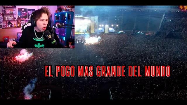 Rubius reacciona al pogo mas grande del mundo Rubius reacciona al pogo mas grande del mundo