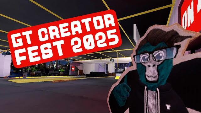 Creator fest 2025 | june 18-22 in gorilla tag vr Creator fest 2025 | june 18-22 in gorilla tag vr