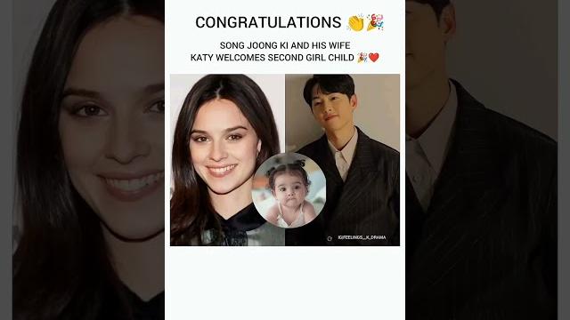 Song joon-ki and his wife welcomed second girl child ️ #songjoongki #kdrama #kdramalover Song joon-ki and his wife welcomed second girl child ️ #songjoongki #kdrama #kdramalover