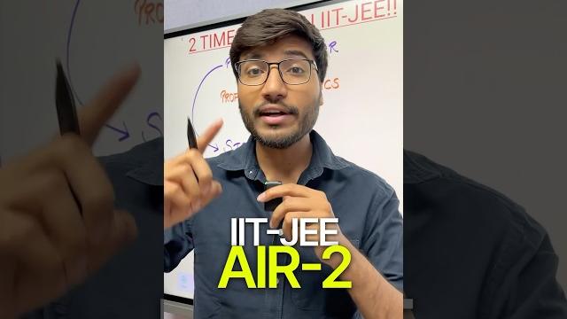 Why did iit-jee air-2 take a drop? #jee #motivation Why did iit-jee air-2 take a drop? #jee #motivation
