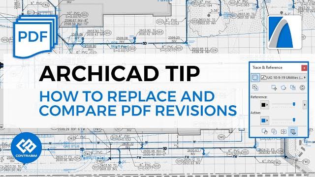 How to replace & compare pdf sets in archicad How to replace & compare pdf sets in archicad