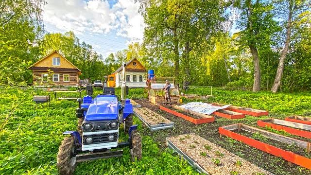 Начал соединять участки на хуторе. собрал сруб в огороде. погода позволила поработать на улице Начал соединять участки на хуторе. собрал сруб в огороде. погода позволила поработать на улице