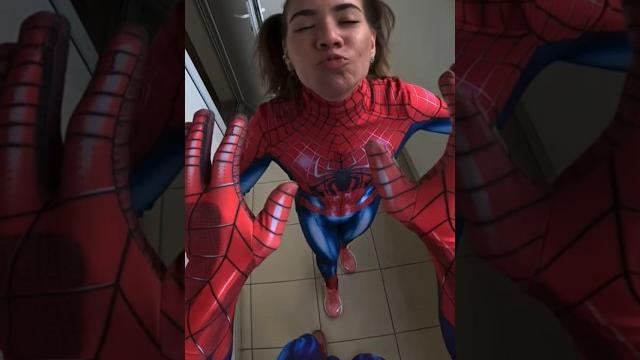 Spider-man vs spider-girl in love #spiderman #crazygirl #love #romantic #funny #dumitrucomanac Spider-man vs spider-girl in love #spiderman #crazygirl #love #romantic #funny #dumitrucomanac