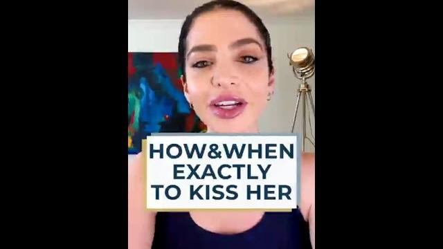 Here’s exactly how to go for the kiss… Here’s exactly how to go for the kiss…