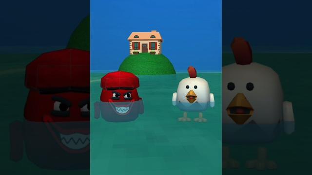 О, да тут не глубоко - 3d анимация #chickengun #чикенган #3danimation #3dанимация #shorts О, да тут не глубоко - 3d анимация #chickengun #чикенган #3danimation #3dанимация #shorts