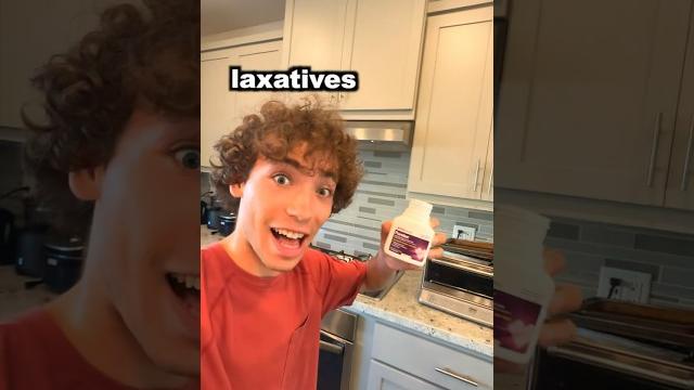 Swapping sugar with laxatives prank! #shorts Swapping sugar with laxatives prank! #shorts
