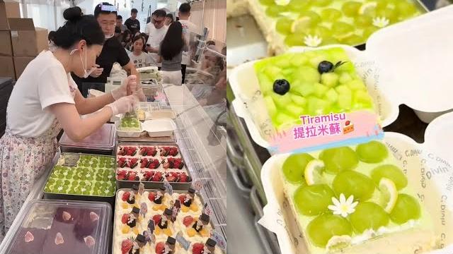 Setting up a stall to sell tiramisu #snacks #food #cake #streetfood #eat #cakedecoration Setting up a stall to sell tiramisu #snacks #food #cake #streetfood #eat #cakedecoration